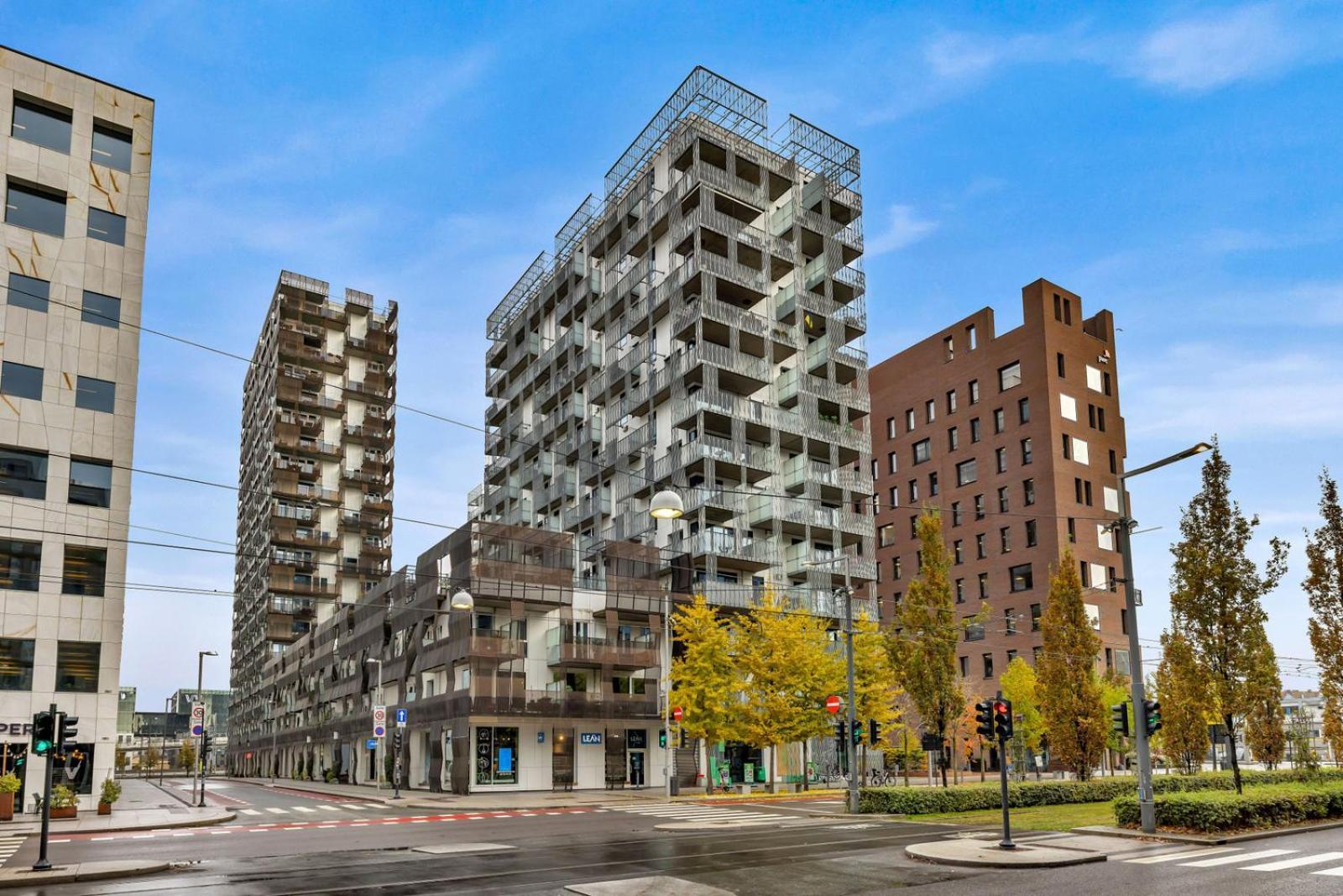 Apartamento Eksklusiv Modern Barcode Oslo Exterior foto